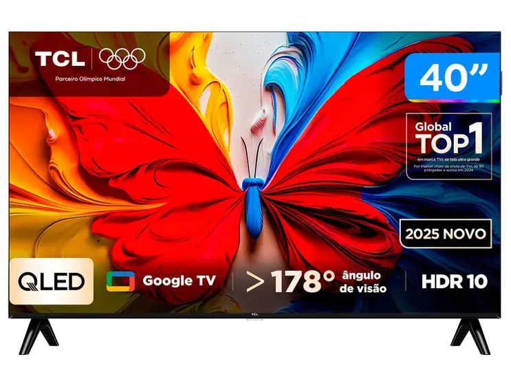 Smart TV 40" TCL Full HD QLED 40S5K