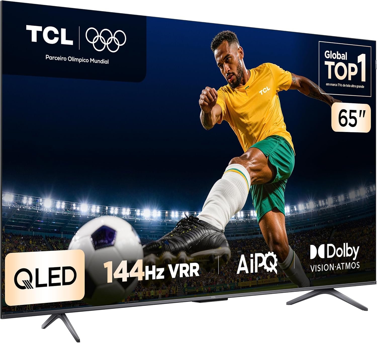 TCL QLED SMART TV 65” 65P8K 4K UHD GOOGLE TV - Imagem 2