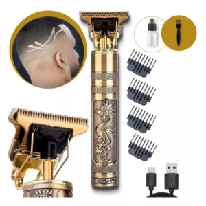 Máquina De Cortar Cabelo Barba Dragão Buda Profissional Aparador